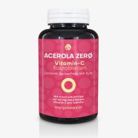 Acerola Zero Vitamin-C Kautabletten. Leckere, zuckerfreie mit Xylit. 180 Kautabletten mit 60 mg natprlichem Vitamin C pro Tablette von EnergyBalance