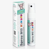 Box B12 Kinder oral spray vitamina B12 per bambini formato spray orale, 3 mcg per dose, gustosa, naturale, sicura