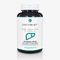 Liver Reset Leberpflege mit Desmodium, Mariendistel, Löwenzahn und Klette – 90 VegeCaps EnergyBalance