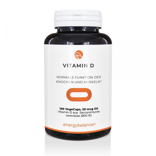 vitamin 2点 Vitamin D High Absorption Yeast 20µg, 150 VegeCaps