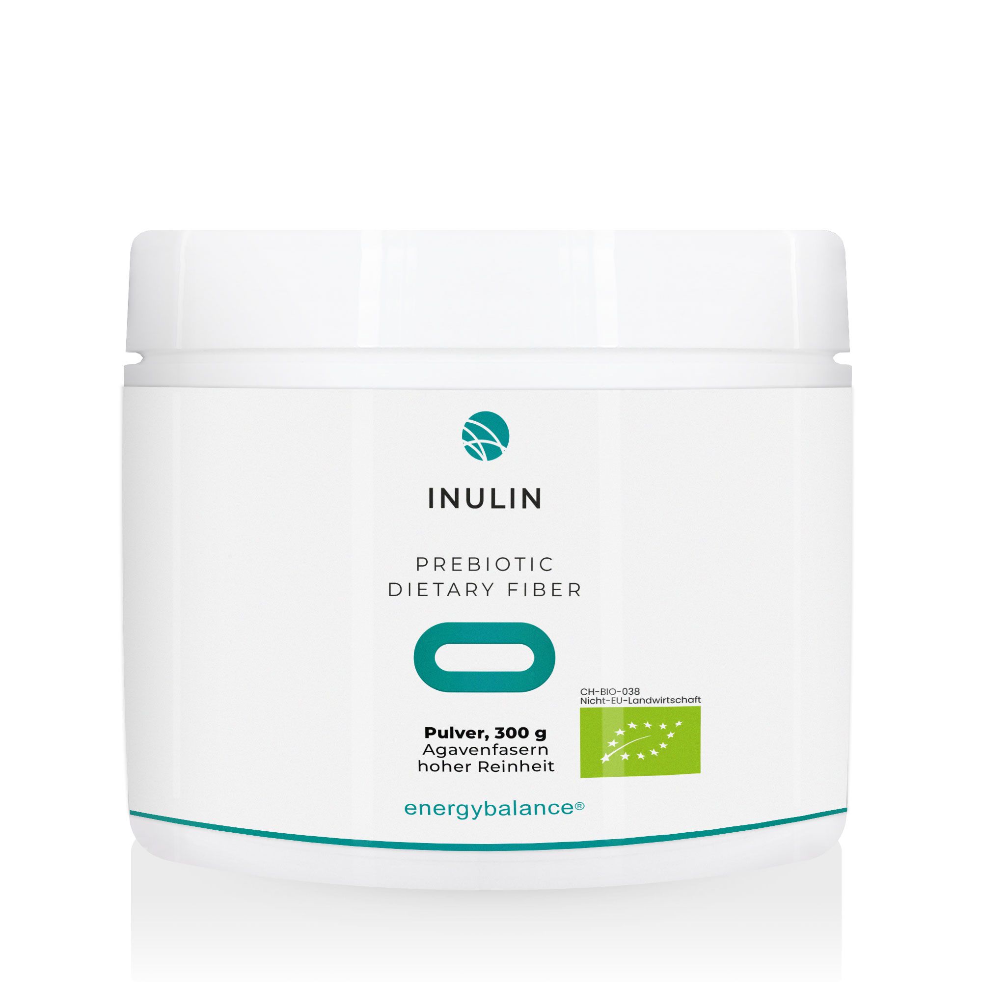 Organic Agave Inulin 300g  Swiss Quality Fibre