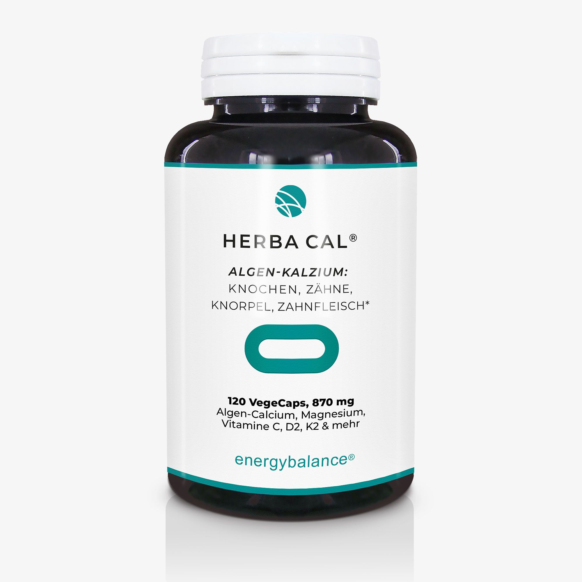 Pflanzliches Calcium aus Algen, Phytocalcium HerbaCal Swiss