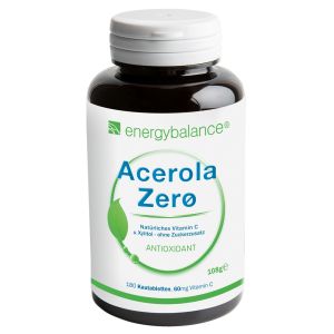 ACEROLA Zerø natürliches Vitamin C 60mg, 180 Kautabs