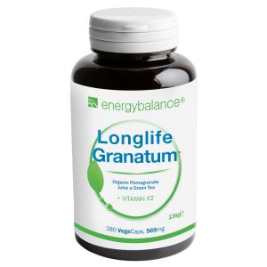 Longlife Granatum Nr. 1 + Vitamin K2, 180 VegeCaps