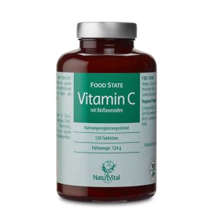FOOD STATE Vitamin C 250mg, 120 VegeTabs