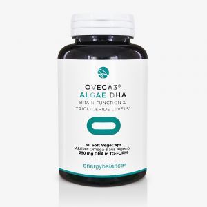 Ovega3® Vitamins – Vegan Omega-3 TG algae oil + D3, K2, B12 | 60