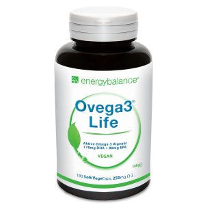 Ovega3 life DHA+EPA Algenöl 250mg, 180 VegeCaps